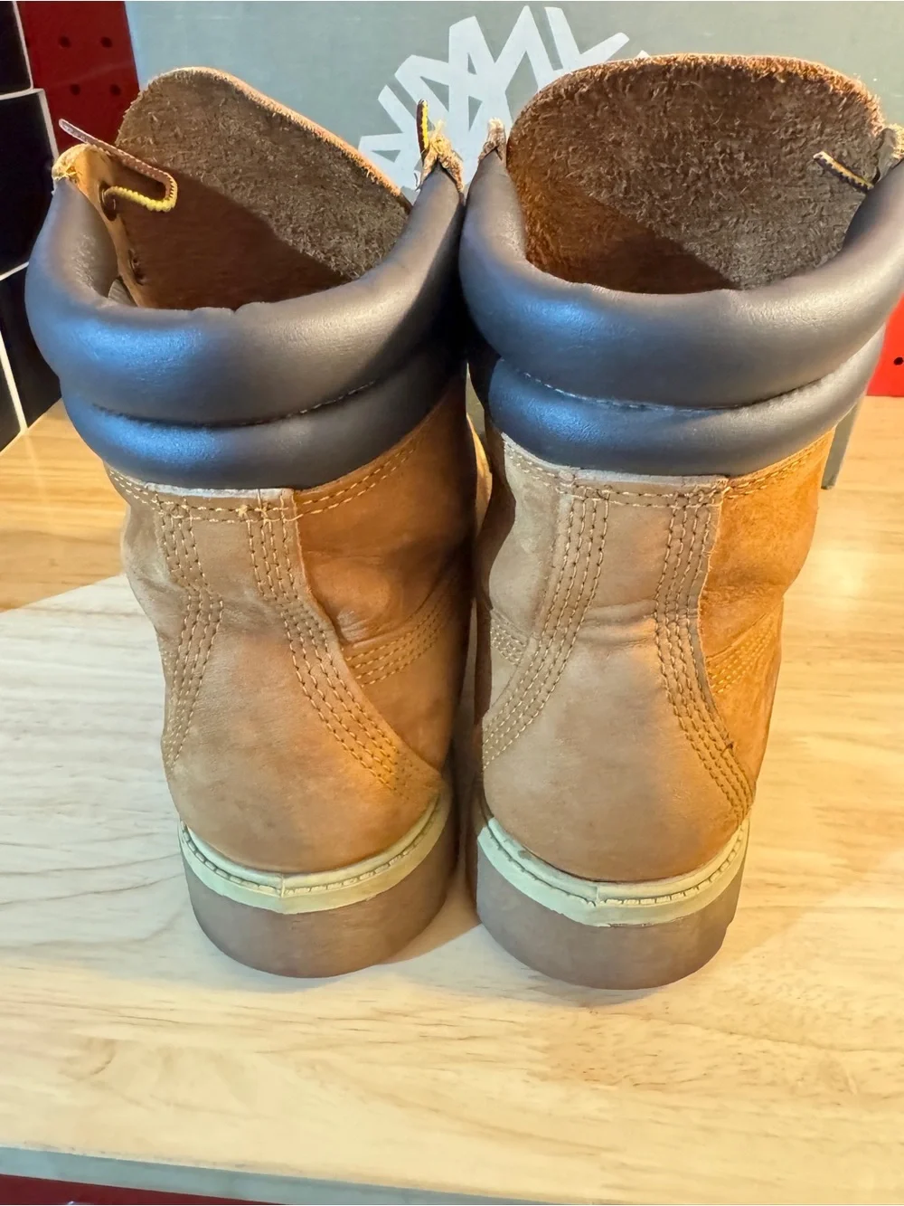 Timberland Men's Brown Work Boots Size 9.5